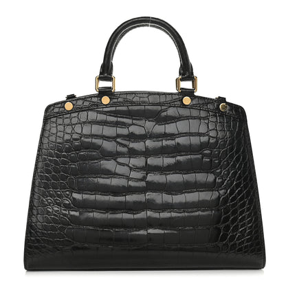 Louis Vuitton Crocodile Brea PM Black 1 of 8