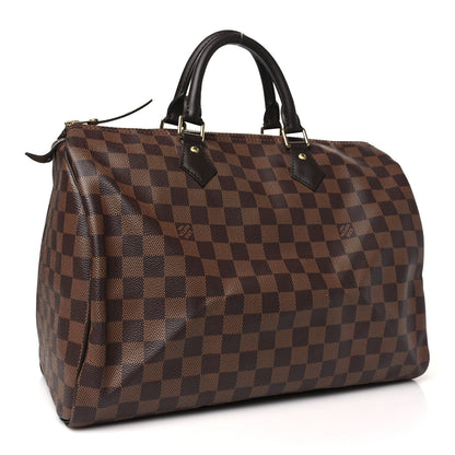 Louis Vuitton Damier Ebene Speedy 35 3 of 9