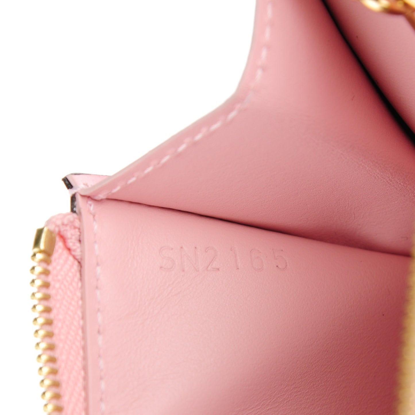 Vernis Key Pouch Rose Ballerine