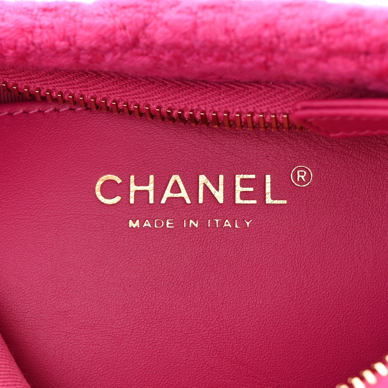 Chanel Cashmere Tweed Quilted CC Links Hobo Fuchsia 5 of 9