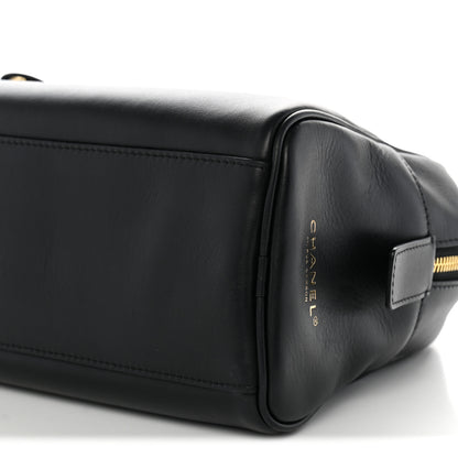 Chanel Calfskin Large Perfect Bowling Bag Black 10 of 10