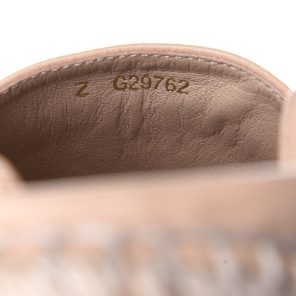 Chanel Lambskin CC Espadrilles 38 Beige Black 9 of 11