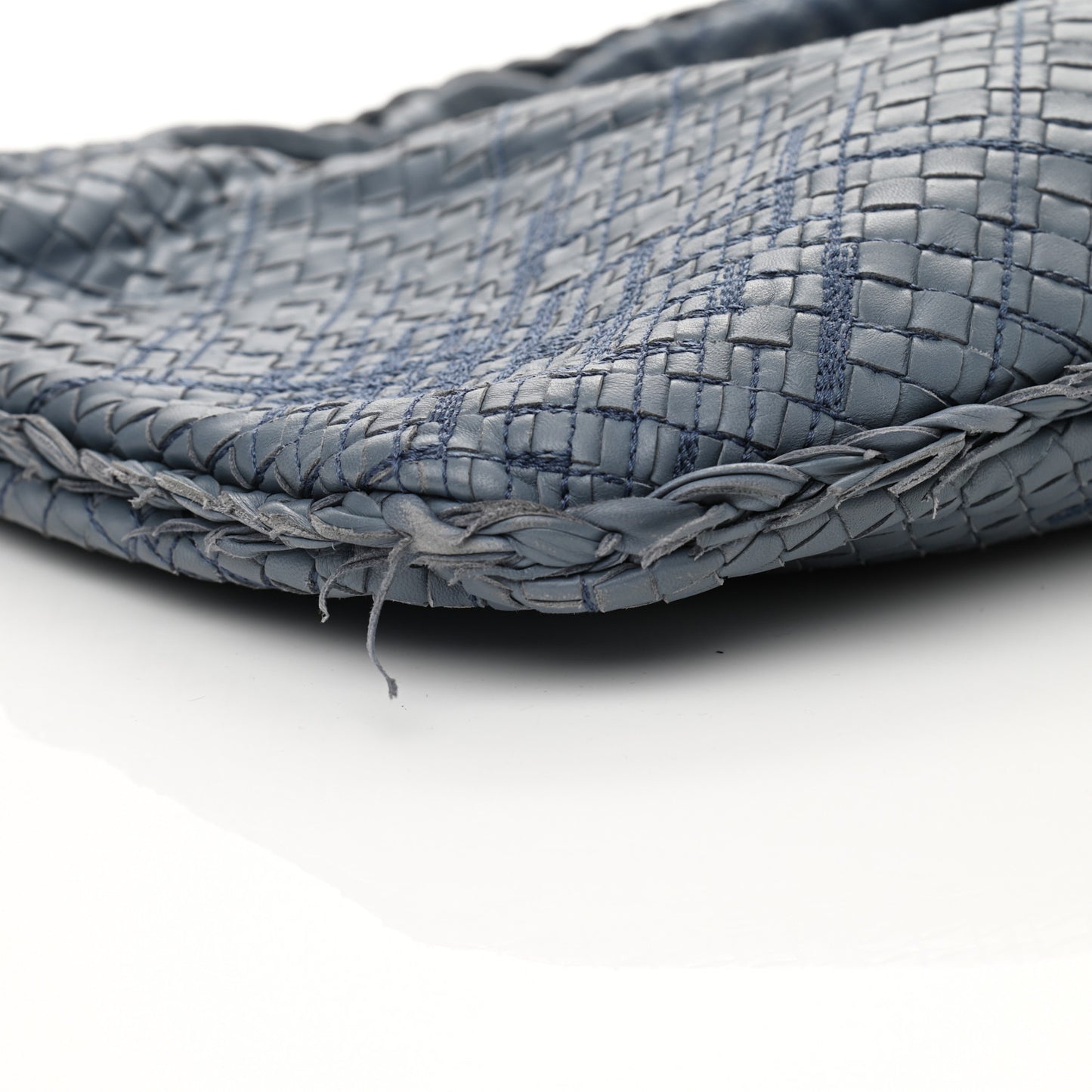 Nappa Intrecciato Fuzzy Maxi Veneta Hobo Krim