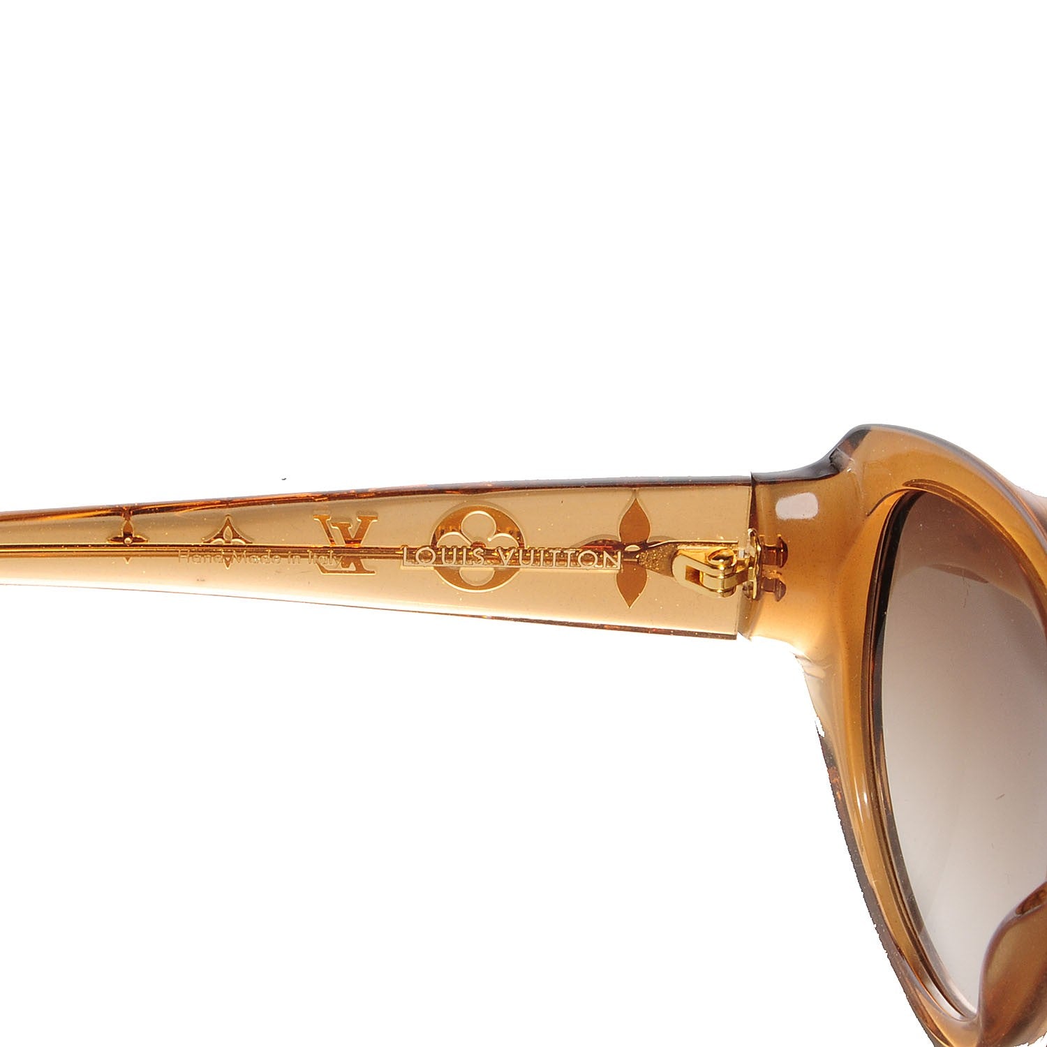 Louis Vuitton Obsession Cat Eye Sunglasses Z0625W Glitter Honey 5 of 5