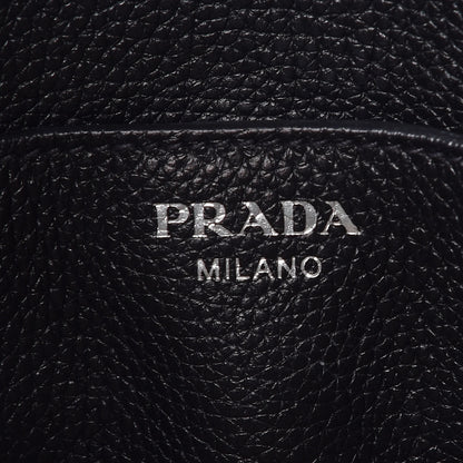 Prada Vitello Daino Hobo Black 8 of 9