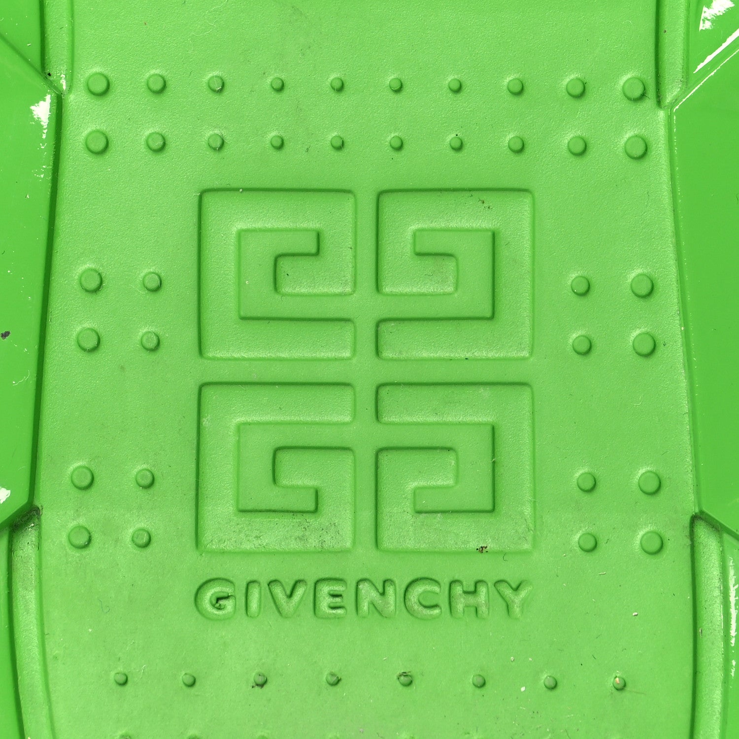 Givenchy Rubber Marshmallow Wedge Slides 39 Green 8 of 9
