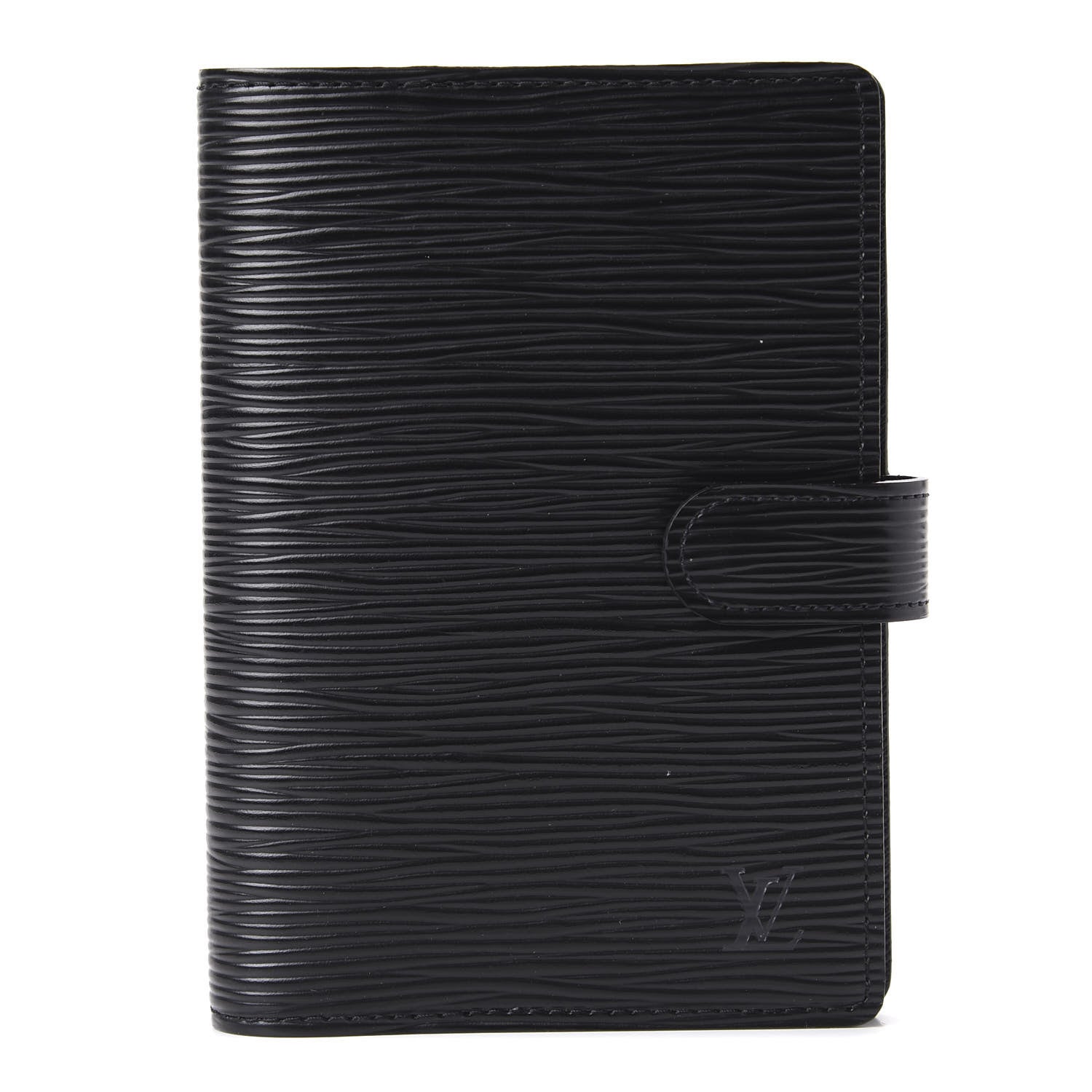 Louis Vuitton Epi Small Ring Agenda Cover Black 1 of 10