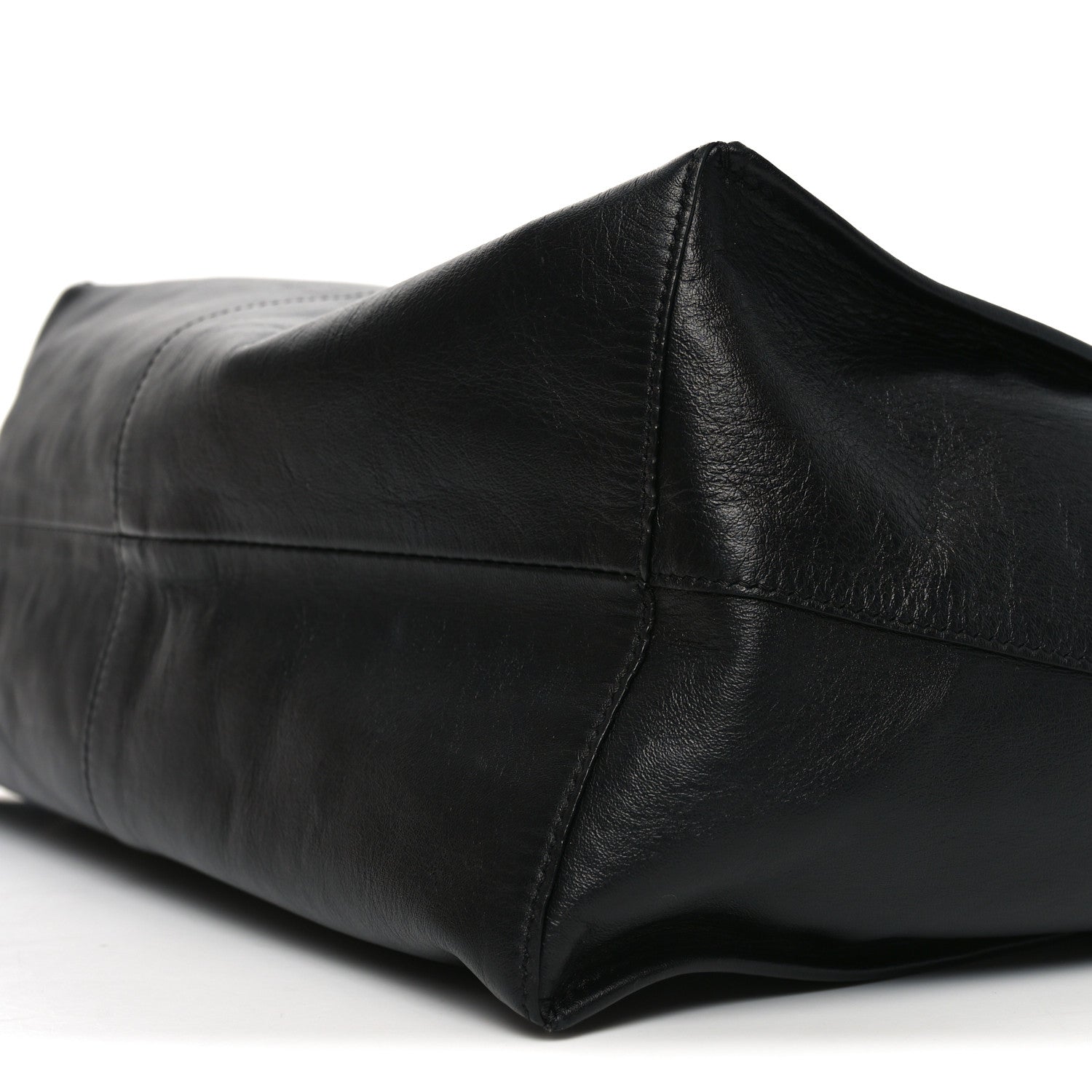 The Row Nappa Aspen Clutch Bag Black 9 of 9