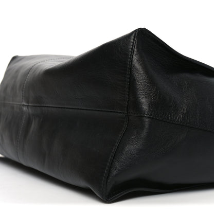 The Row Nappa Aspen Clutch Bag Black 9 of 9