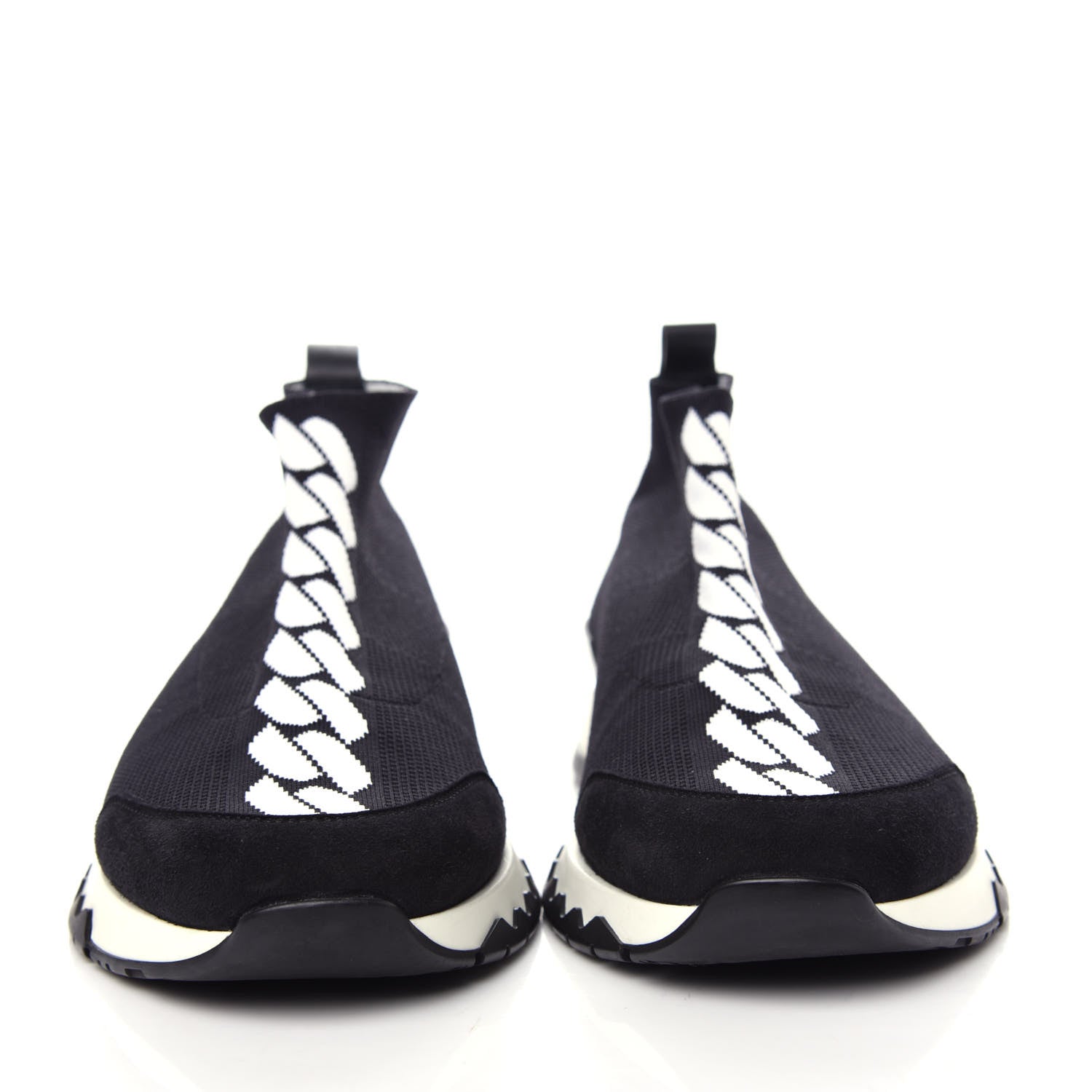 Hermes Mesh Volo Sneakers 40 Black 2 of 9