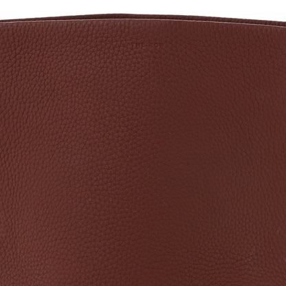 The Row Grained Calfskin Small N/S Park Tote Cognac 7 of 9