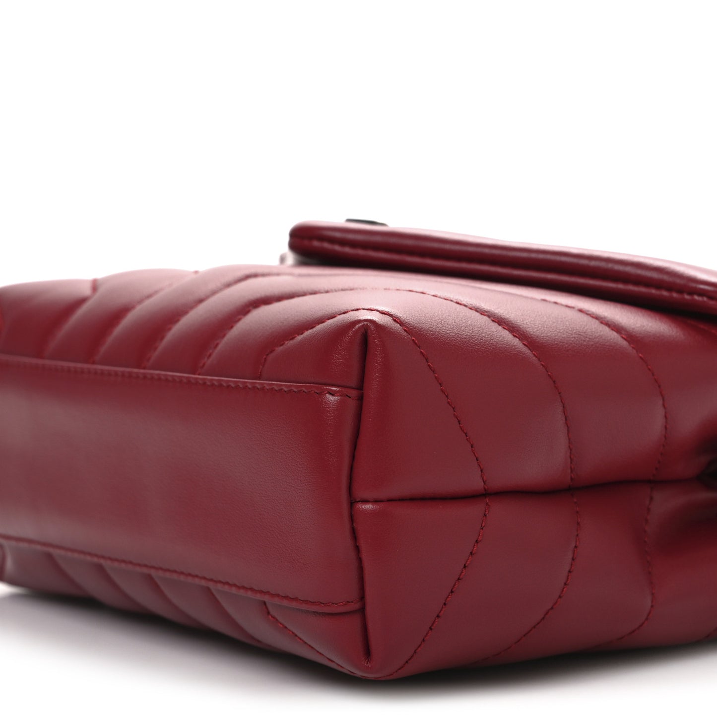 Calfskin Y Quilted Monogram Toy Loulou Crossbody Bag New Lipstick