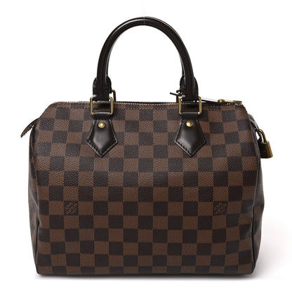 Louis Vuitton Damier Ebene Speedy 25 1 of 11