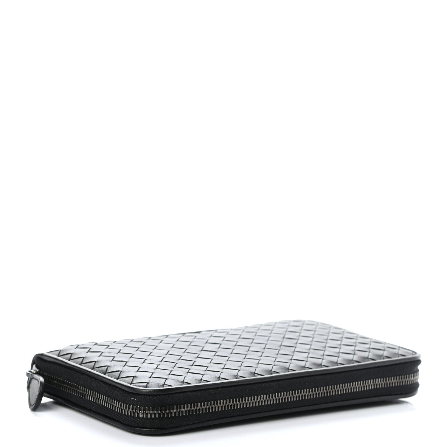 Bottega Veneta Nappa Intrecciato Travel Organizer Wallet Black 5 of 9