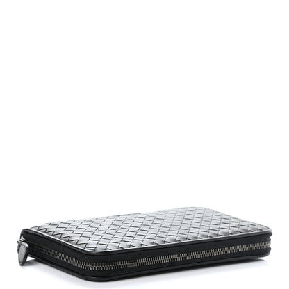Bottega Veneta Nappa Intrecciato Travel Organizer Wallet Black 5 of 9