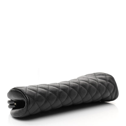 Chanel Caviar Quilted Timeless Clutch Black 7 of 16