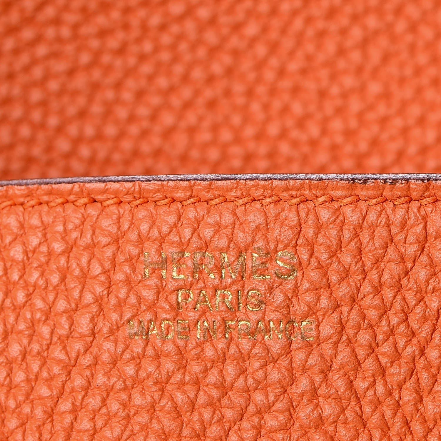 Hermes Togo Birkin 35 Orange 20 of 36