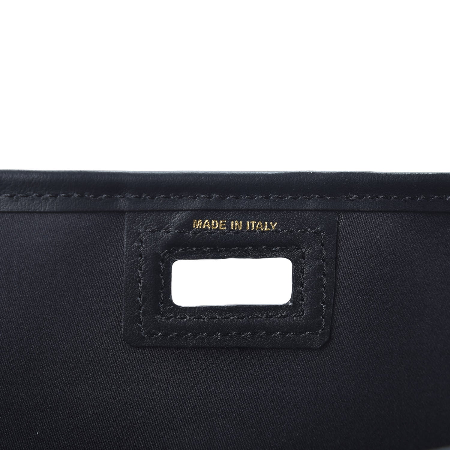 Fendi Glazed Fabric Vitello Century FF 1974 Stamp Patch Mini Peekaboo Defender Cover Mogano Panna Black 7 of 10