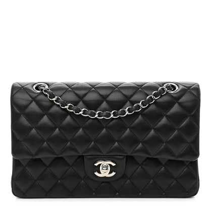 Chanel Lambskin Quilted Medium Double Flap Black 1 of 12