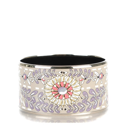 Hermes Enamel Printed Extra Wide Bracelet 65 1 of 6