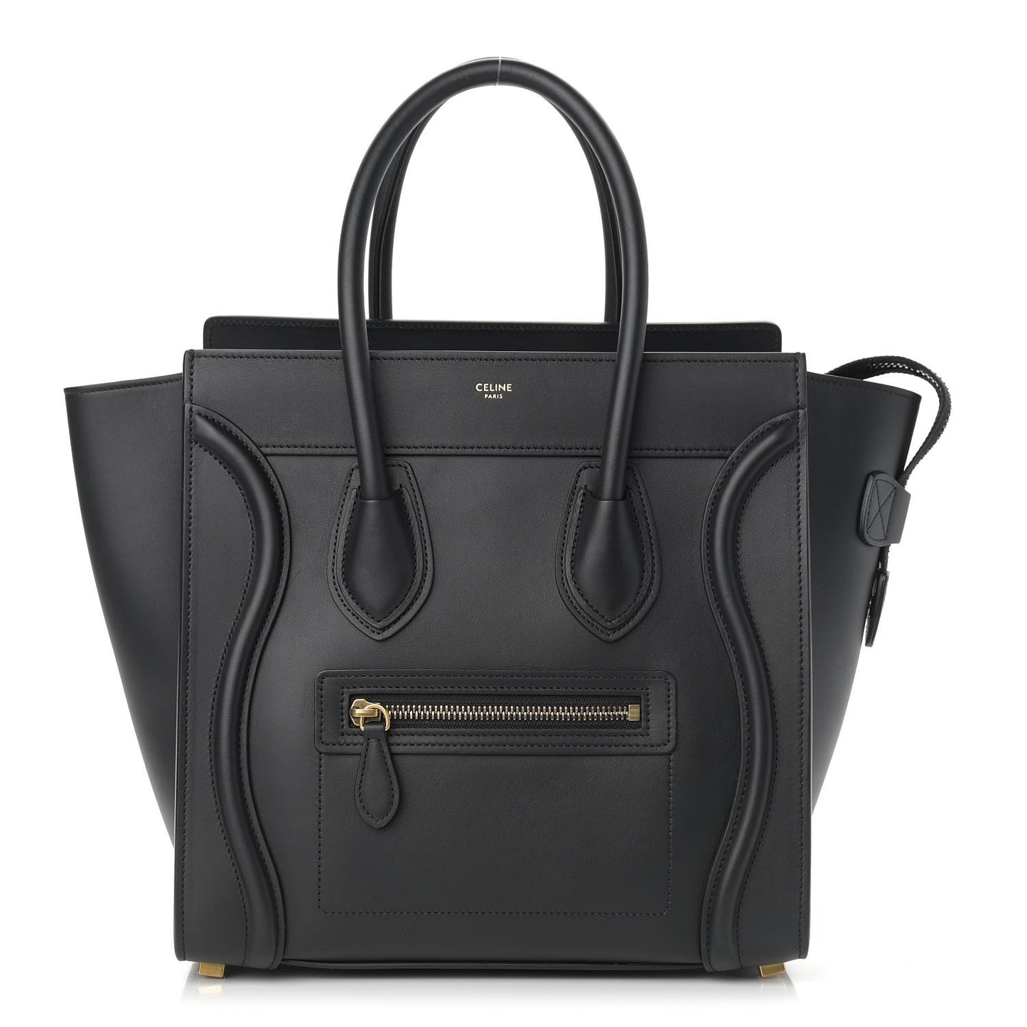 Smooth Calfskin Micro Luggage Black