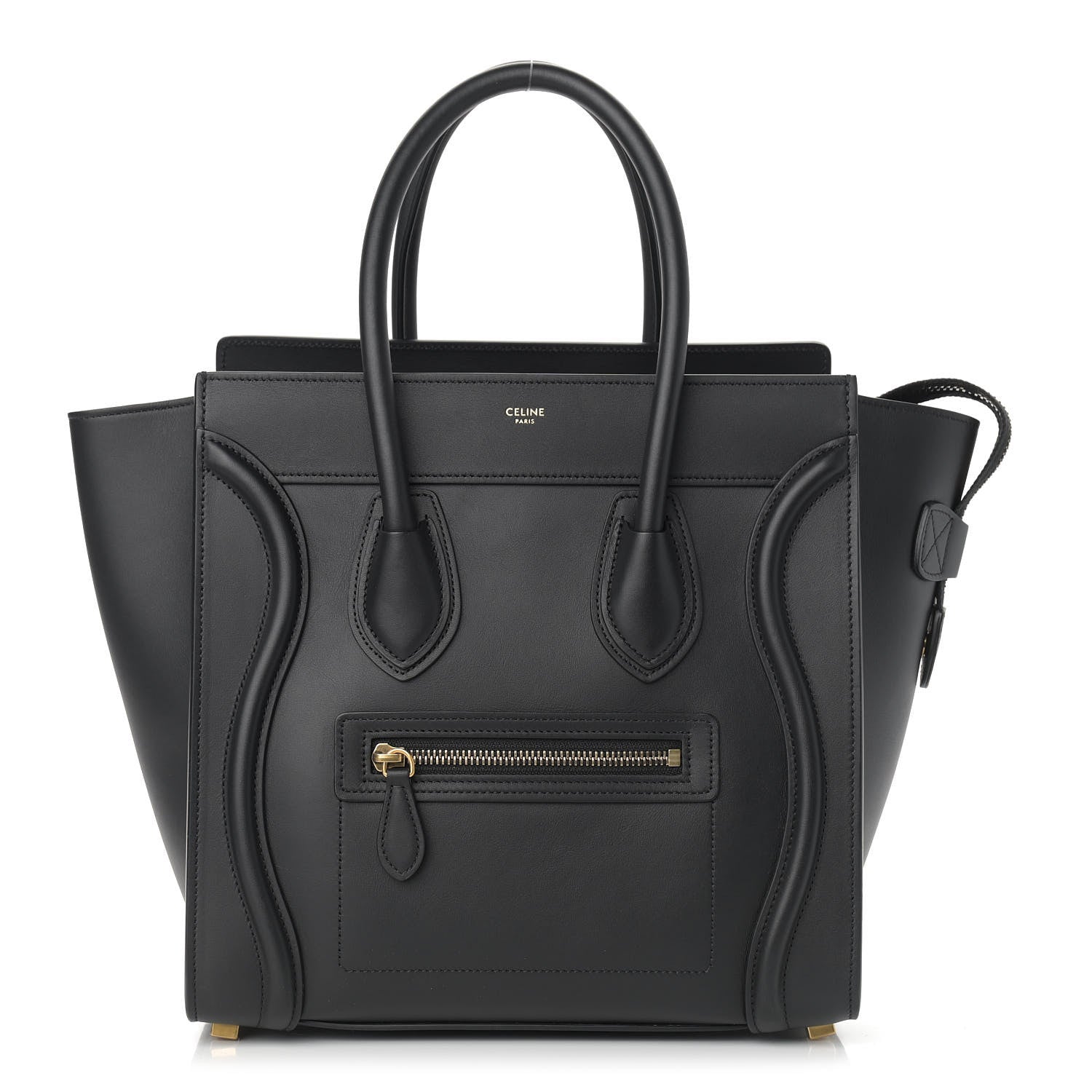 Celine Smooth Calfskin Micro Luggage Black 1 of 10