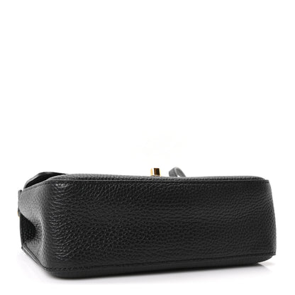 Chanel Grained Calfskin Mini Souplissimo Maxi Flap Black 4 of 11