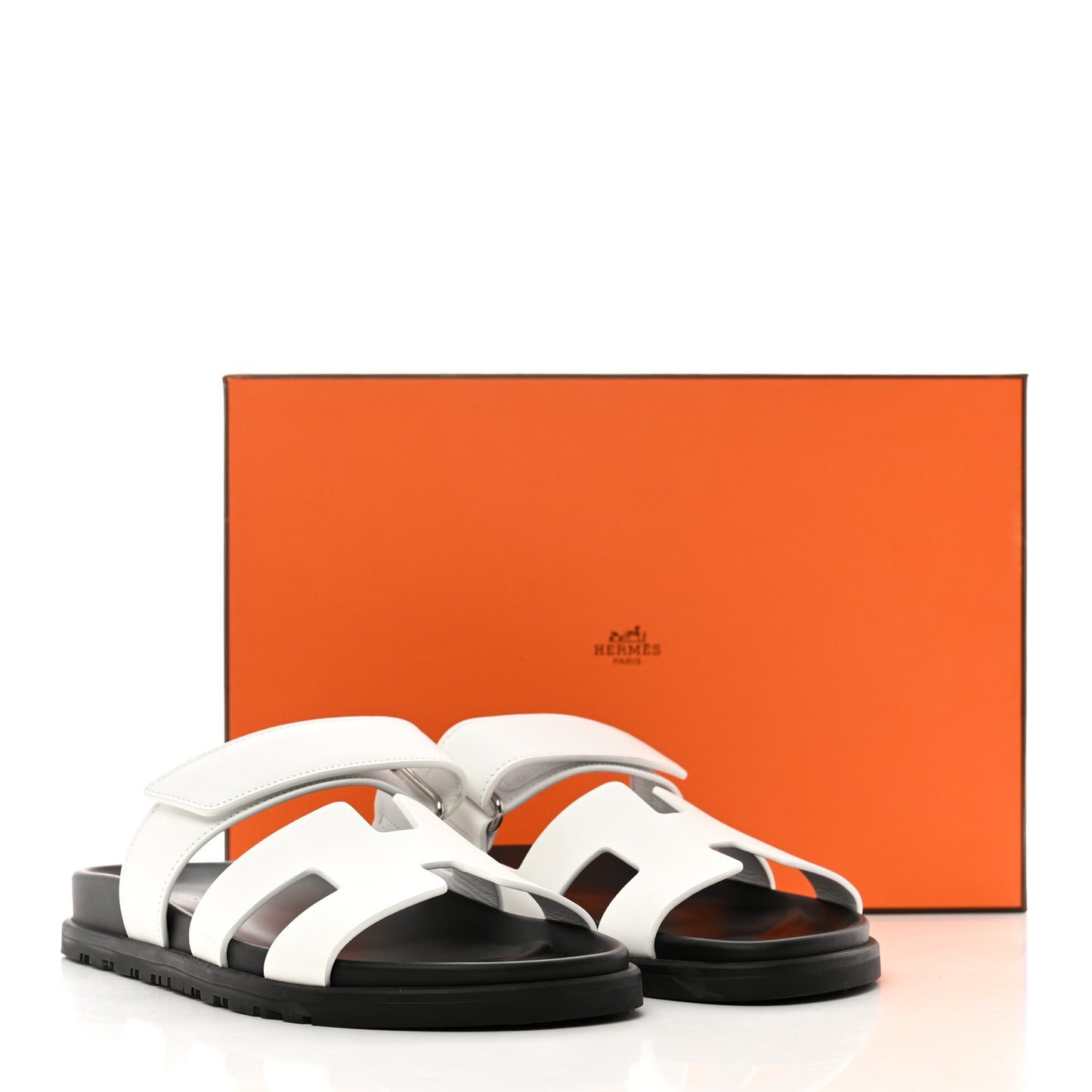 Calfskin Womens Chypre Sandals 37 White