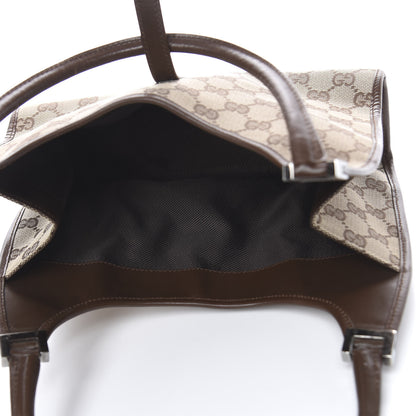 Gucci Monogram Small Bardot Bag Dark Brown 5 of 15
