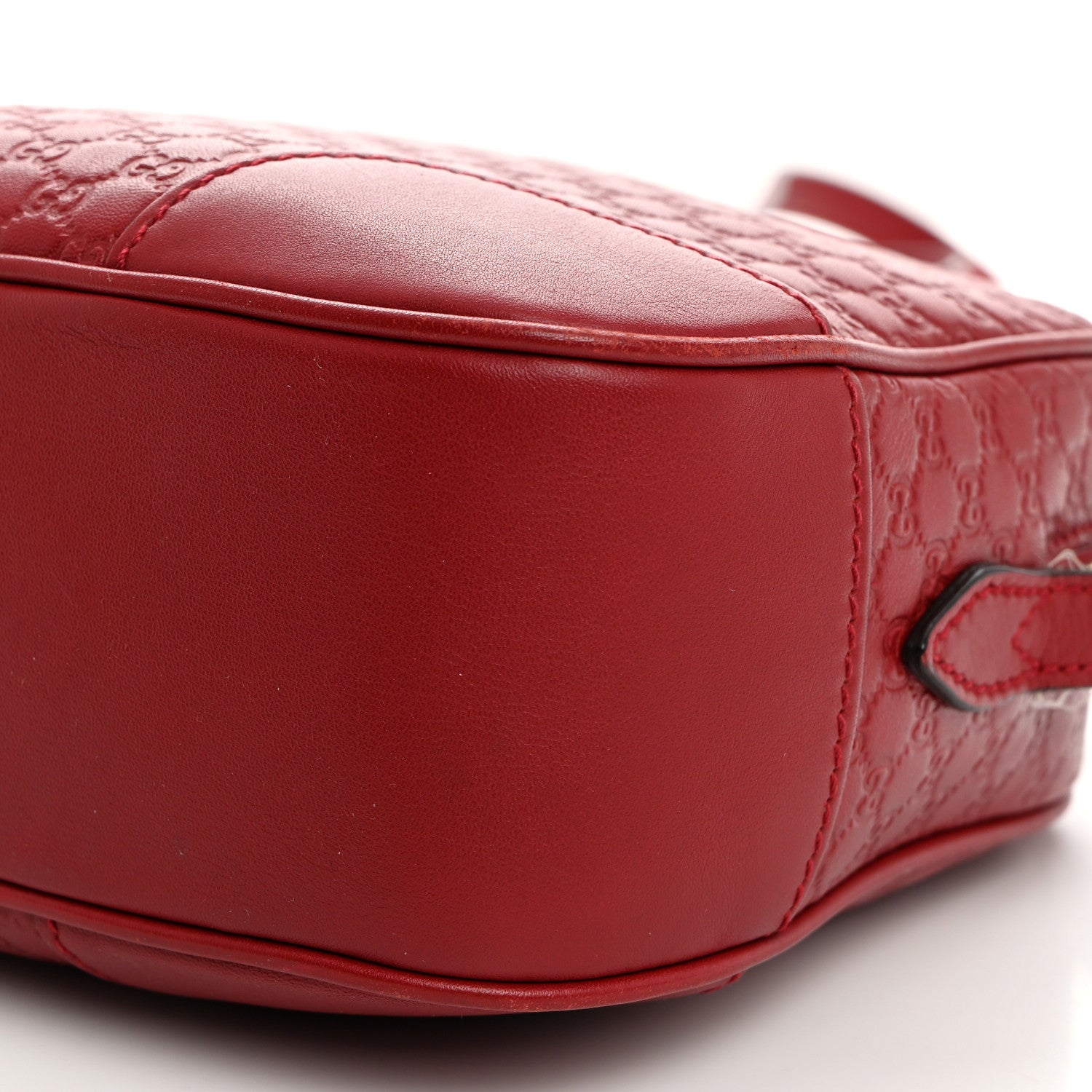 Gucci Microguccissima Mini Bree Messenger Bag Red 10 of 11