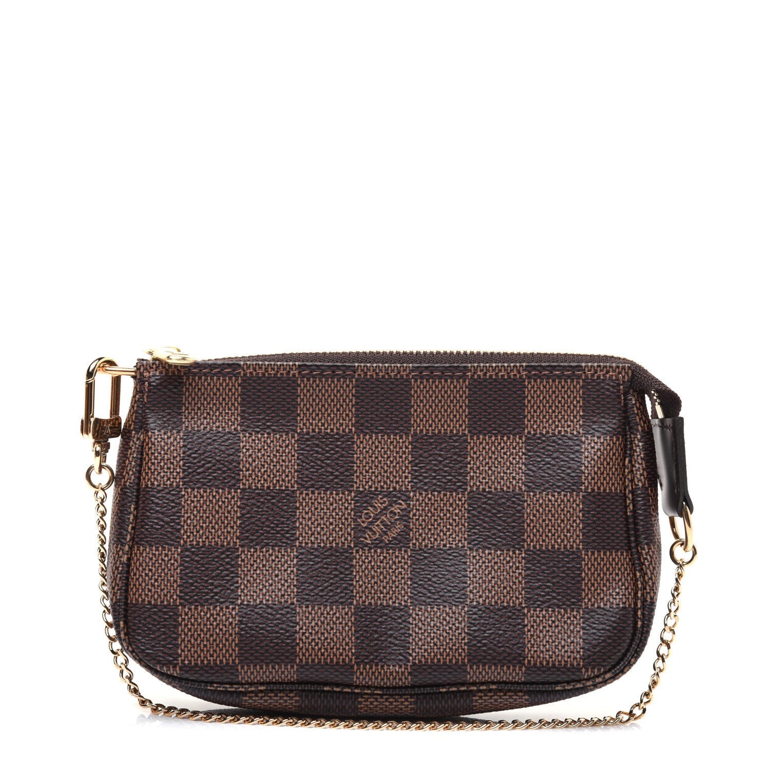 Louis Vuitton Damier Ebene Mini Pochette Accessories 1 of 11
