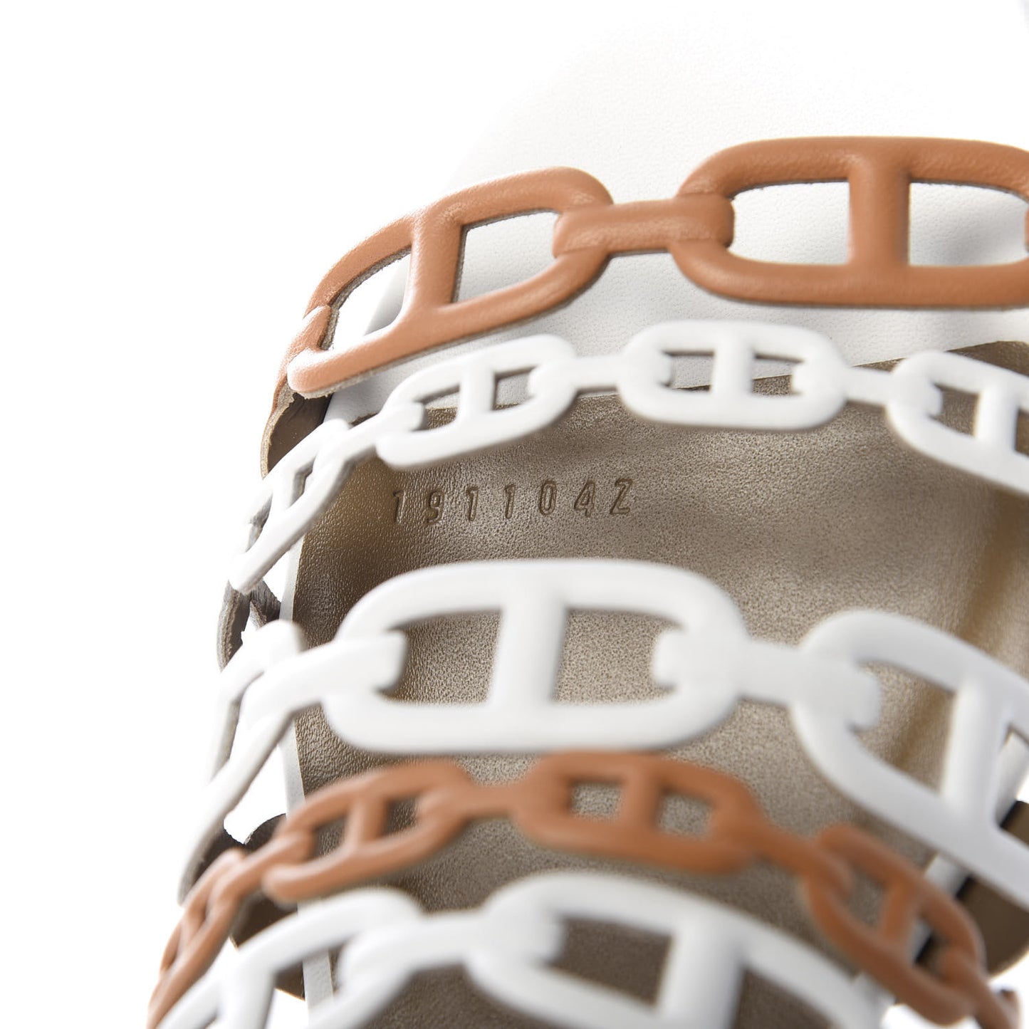 Nappa Thalassa 90 Sandals 37.5 White Naturel