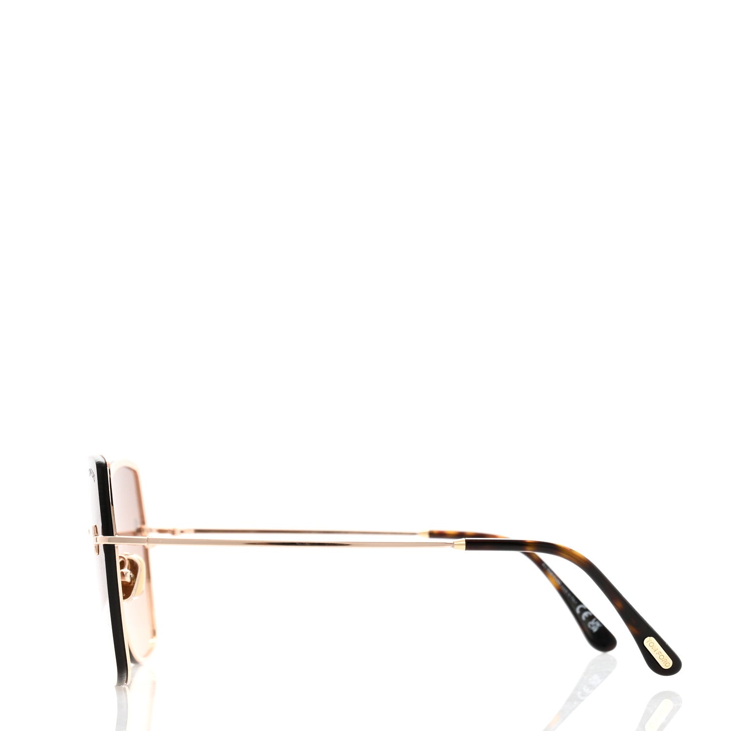 Tom Ford Metal Nickie Sunglasses TF1107 Gold 3 of 8