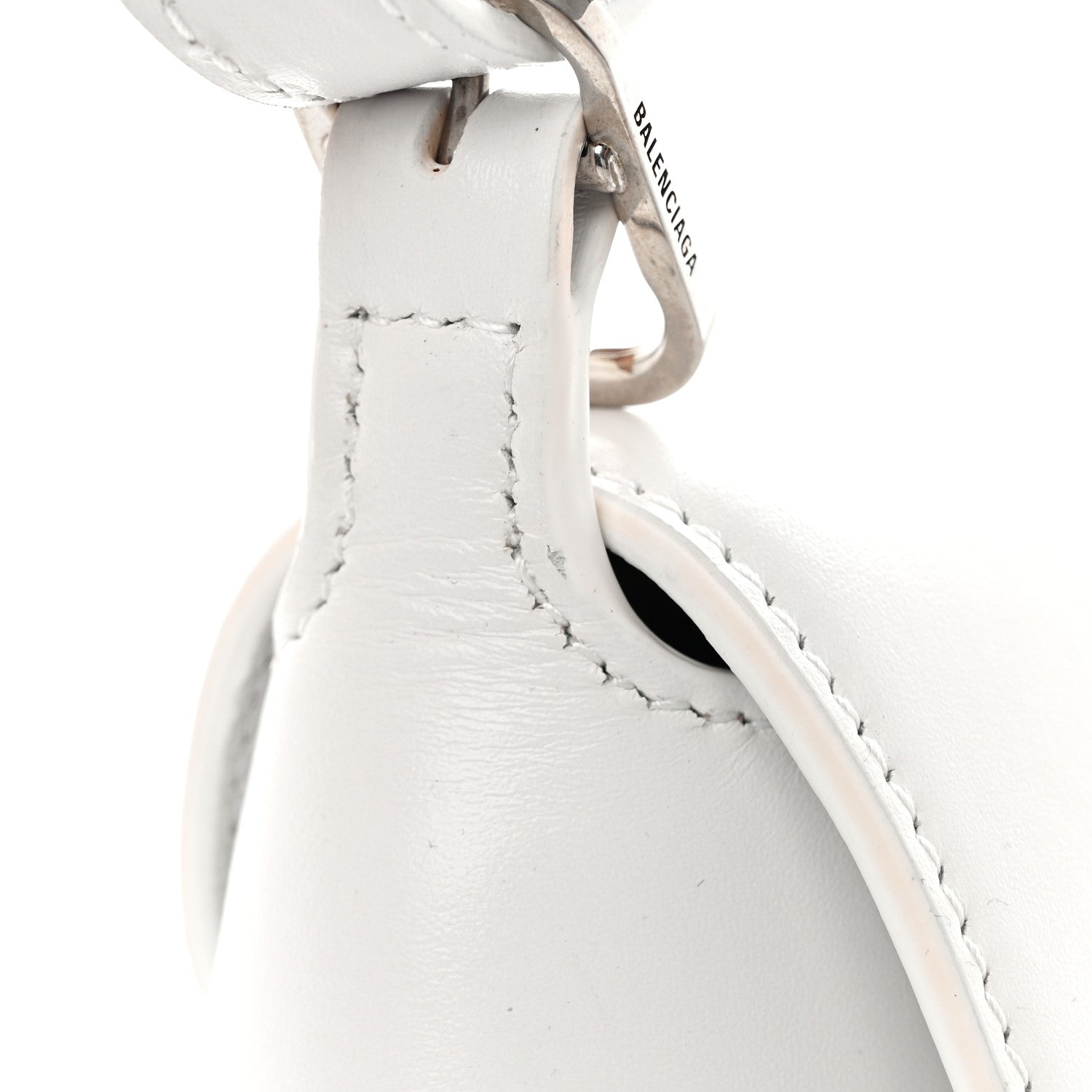 Balenciaga Box Calfskin Small XX Flap Stretch Bag White 14 of 15