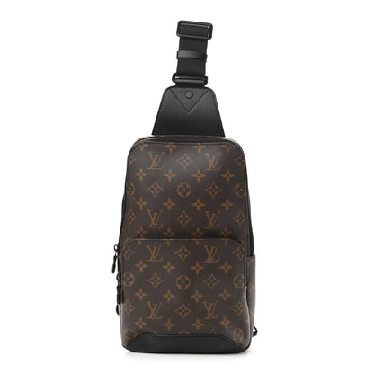 Louis Vuitton Monogram Macassar Avenue Sling Bag 1 of 9