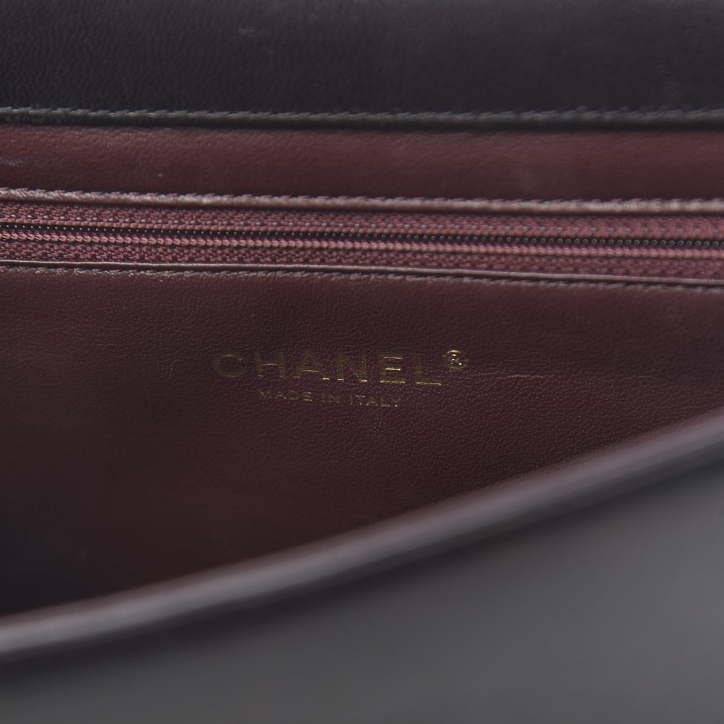 Lambskin Quilted Medium Diamond CC Flap Black