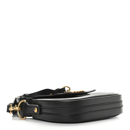 Christian Dior Calfskin D Fence Saddle Bag Black 3 of 8