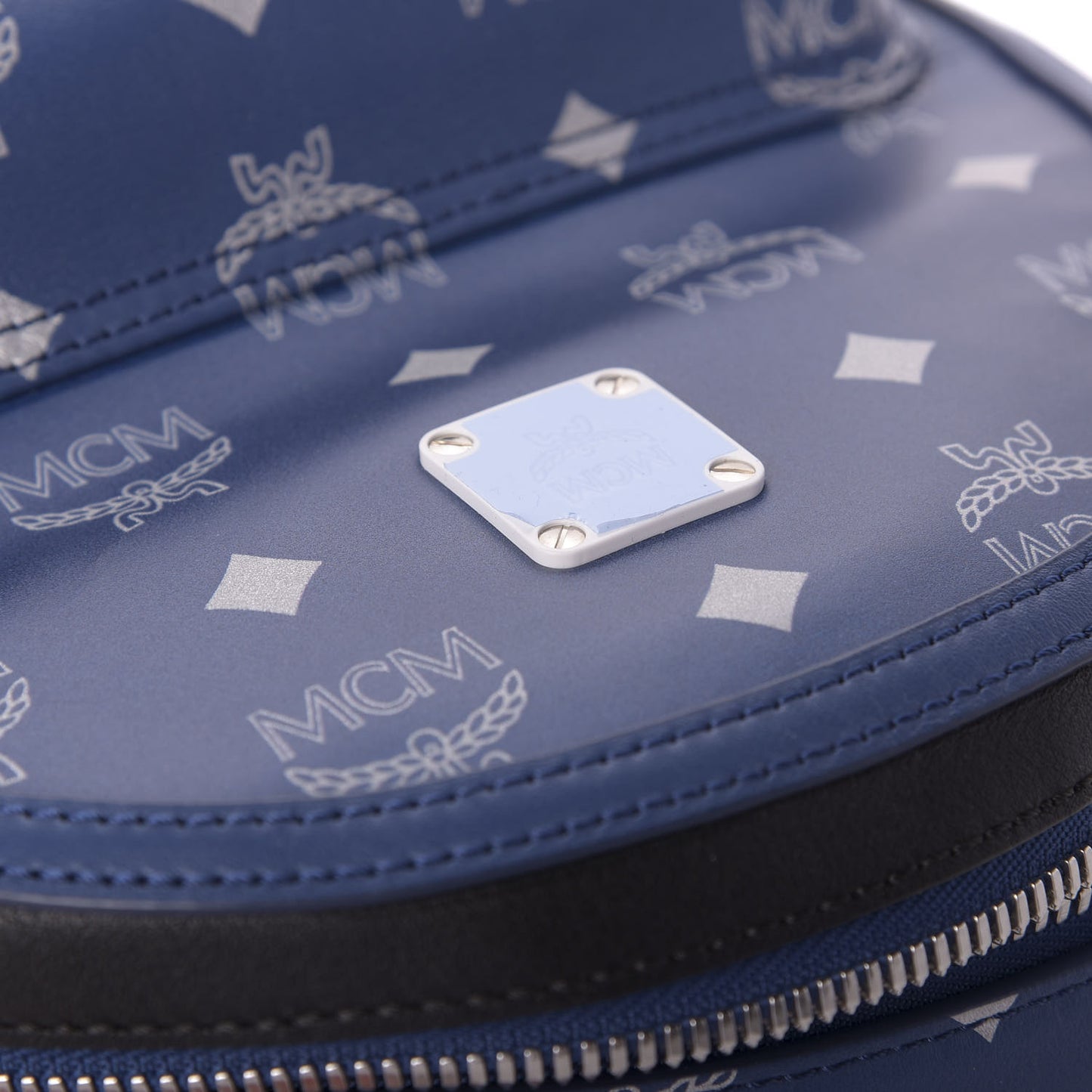 Visetos Reflective Nylon Small Resnick Backpack Blue