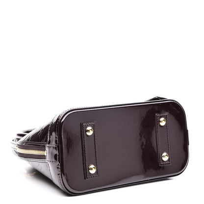 Louis Vuitton Vernis Alma BB Amarante 4 of 8