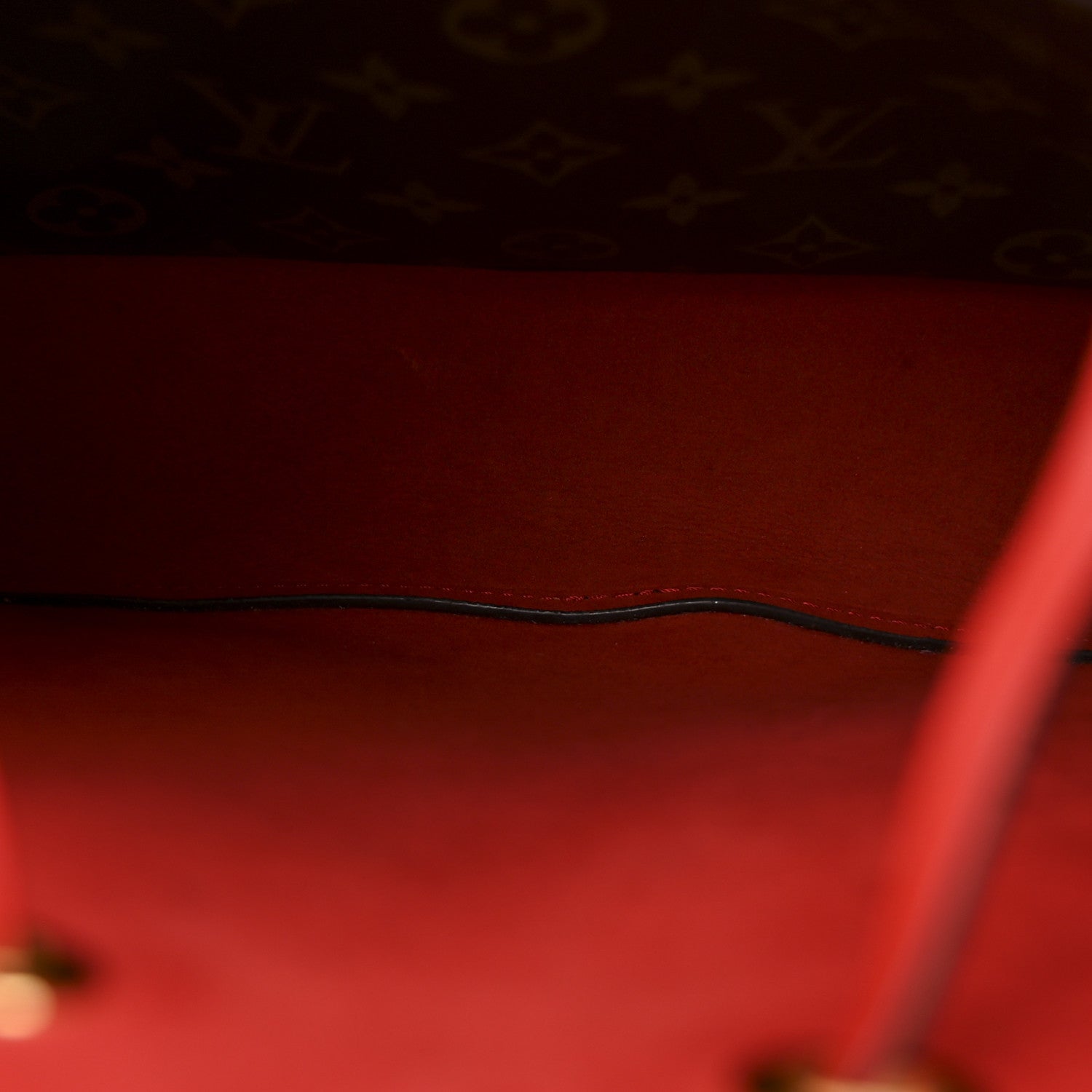 Louis Vuitton Monogram Braided Neonoe Coquelicot 6 of 14