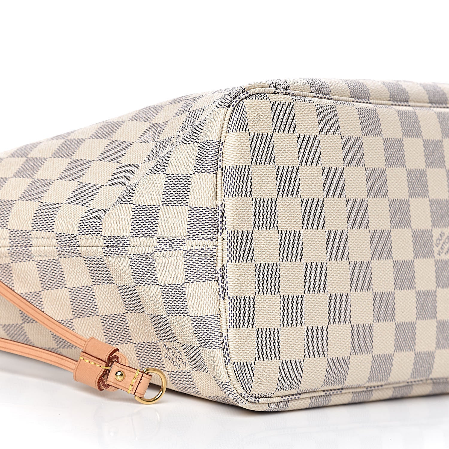 Louis Vuitton Damier Azur Neo Neverfull MM Rose Ballerine 9 of 11