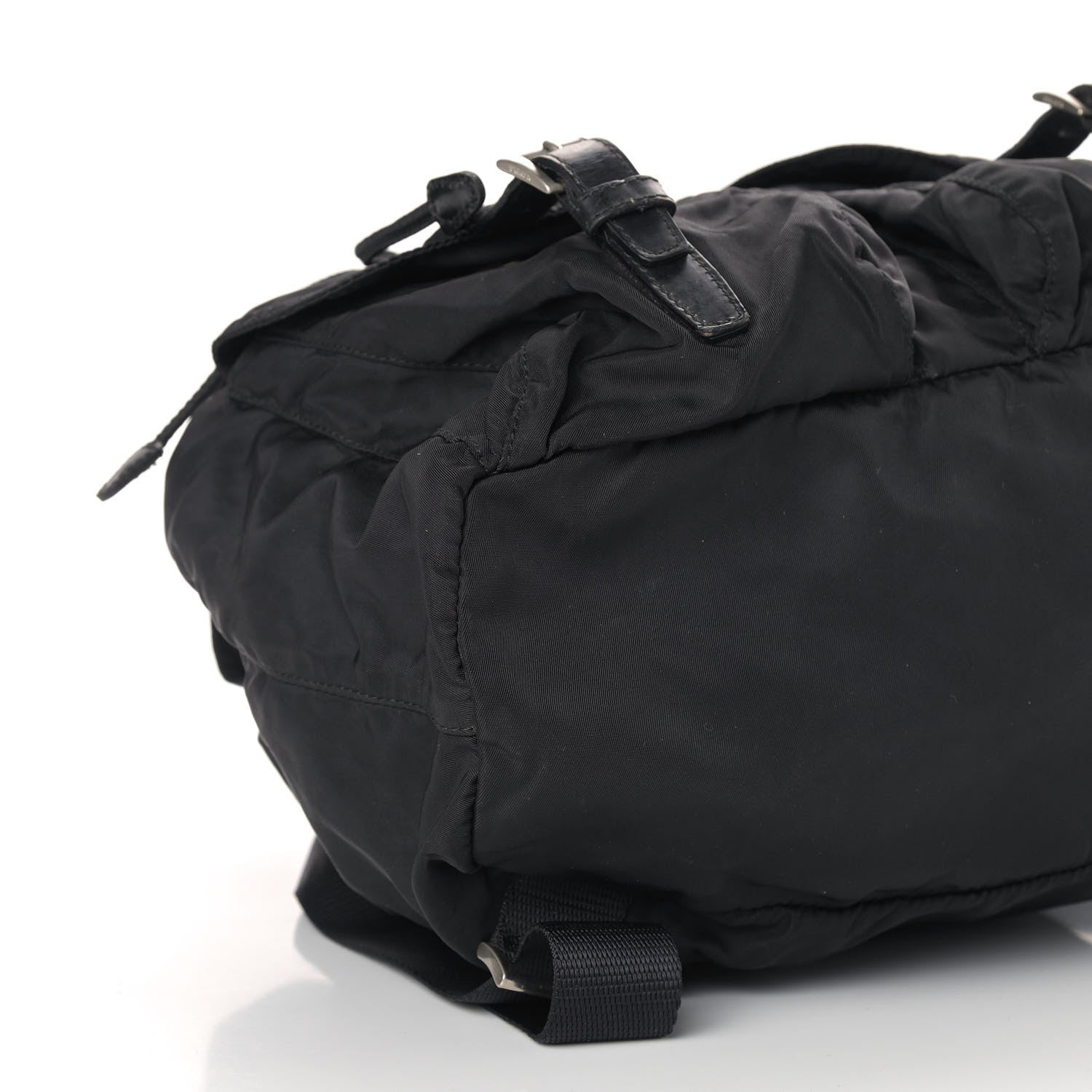 Prada Nylon Vela Medium Backpack Black 7 of 8