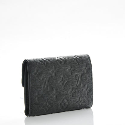 Louis Vuitton Empreinte Compact Curieuse Wallet Black 3 of 6