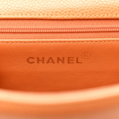 Chanel Caviar Top Handle Kelly Flap Brown 6 of 12