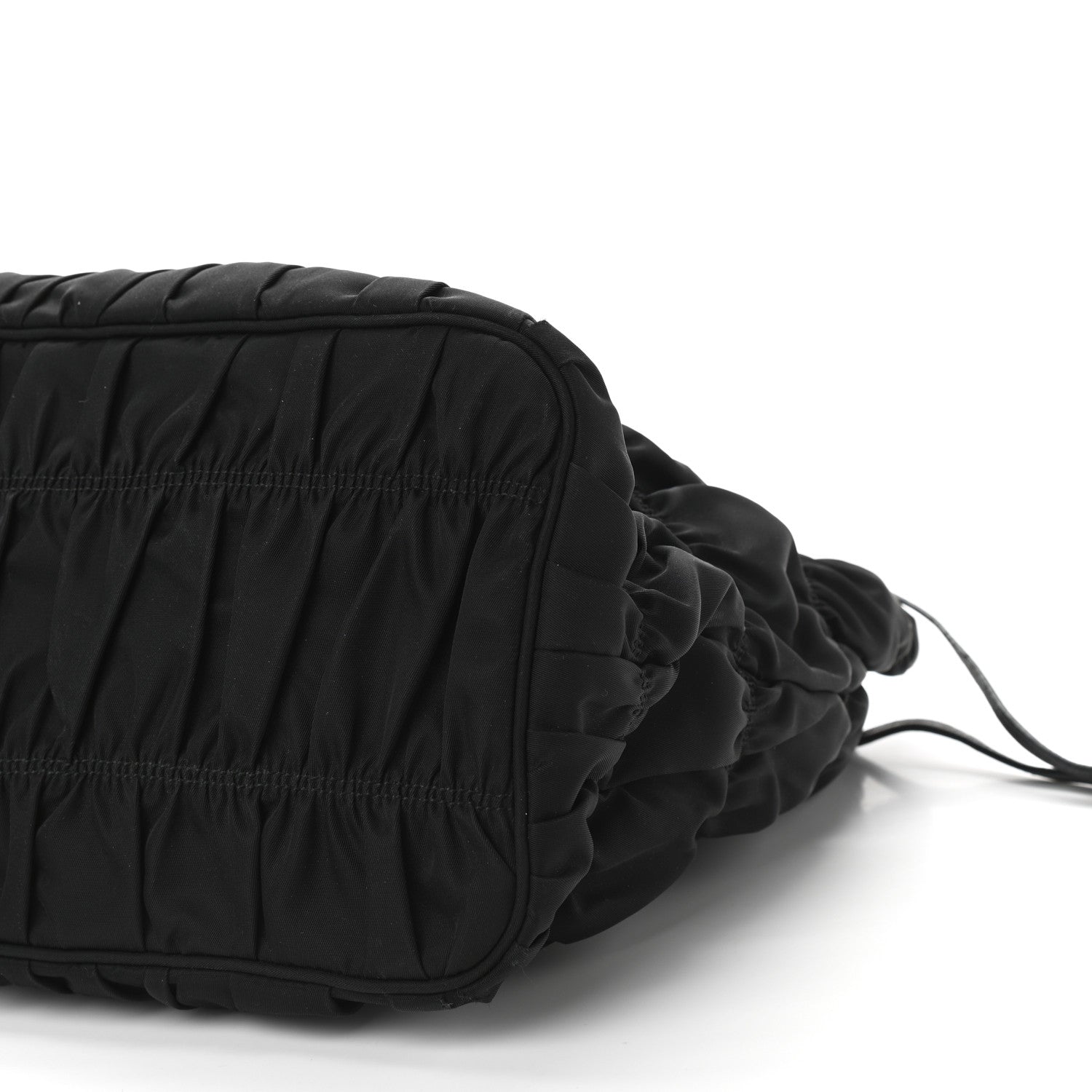 Prada Tessuto Nylon Gaufre Tote Black 9 of 11