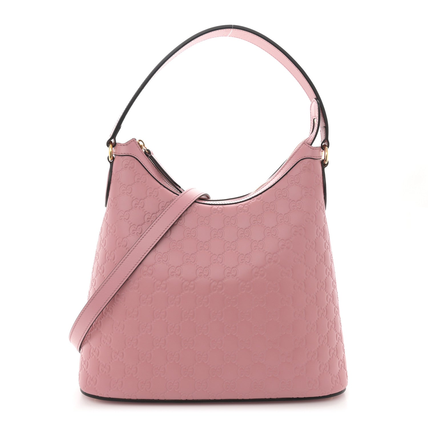Gucci Guccissima Linea A Hobo Pink 1 of 11