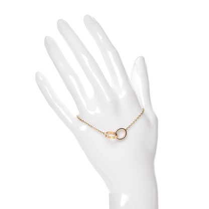 Cartier 18K Yellow Gold Interlocking LOVE Bracelet 2 of 6