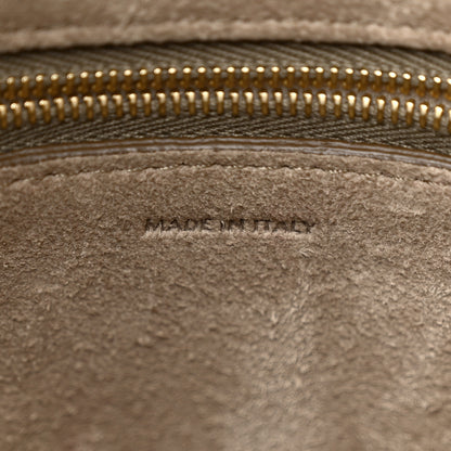Celine Soft Grained Calfskin Sangle Bucket Bag Taupe 7 of 12