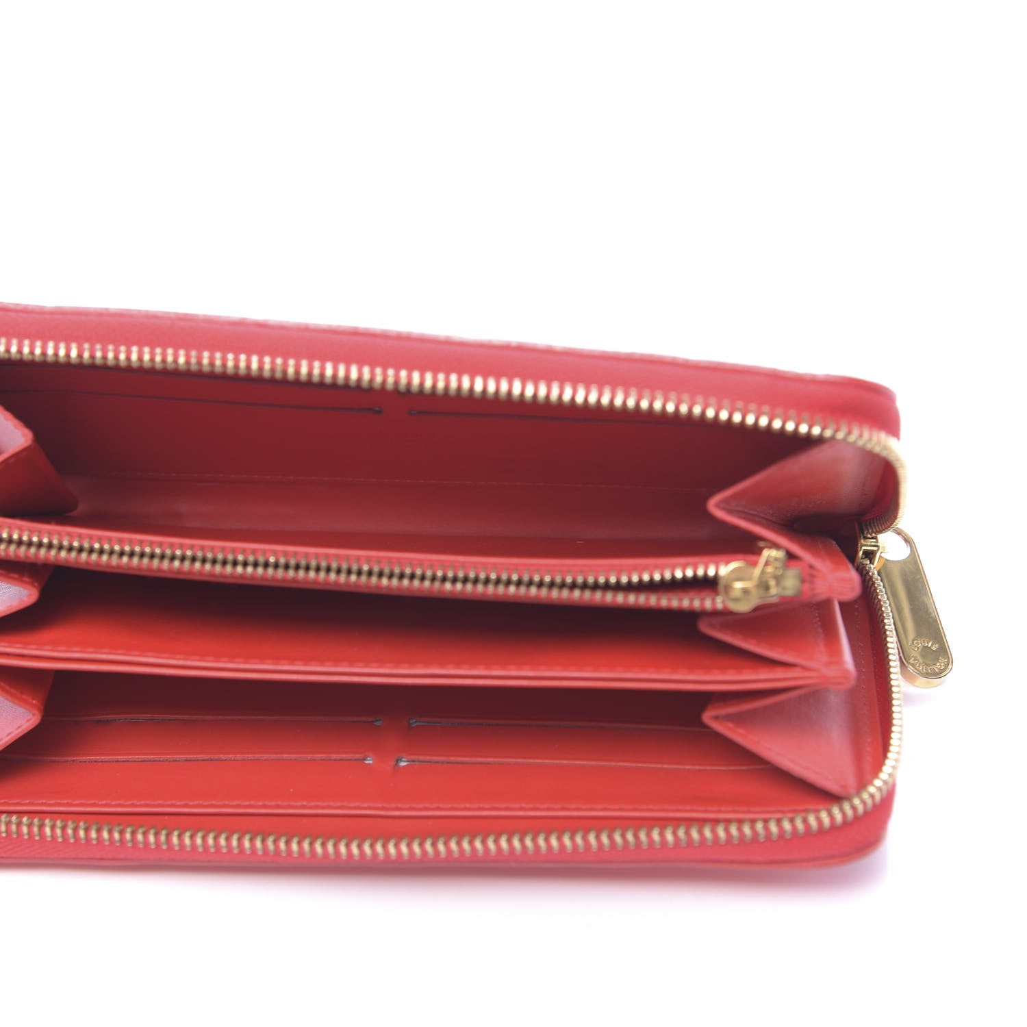 Louis Vuitton Vernis Zippy Wallet Rouge Grenadine 5 of 8