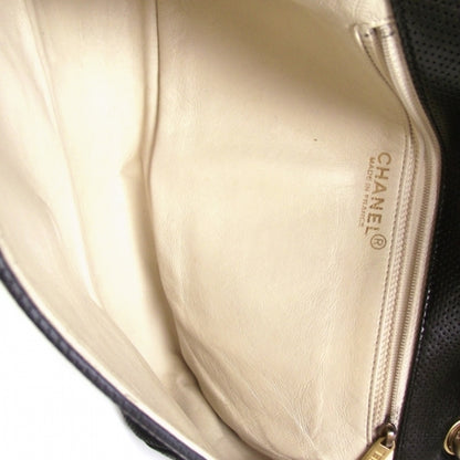 Chanel Lambskin Perforated Flap Black 6 of 11